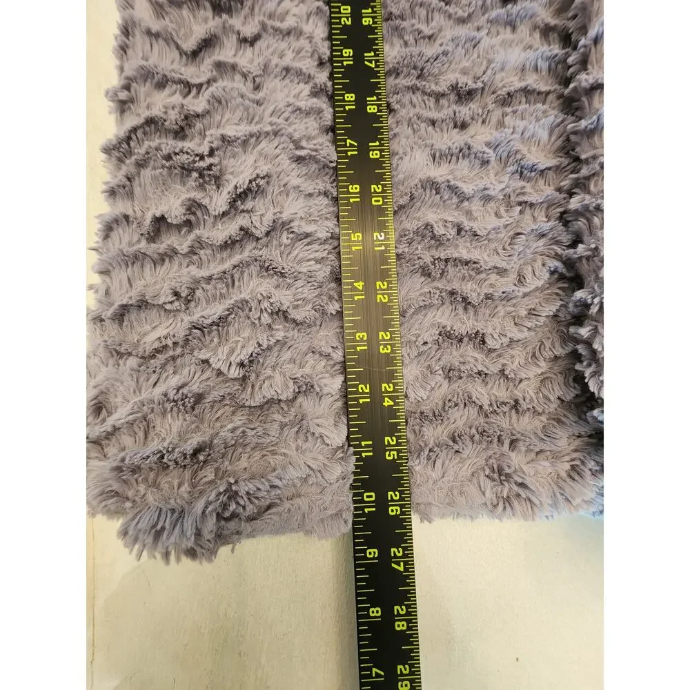 Patagonia Girls Coat Jacket SZ XXL (16-18) Gray Faux Fur